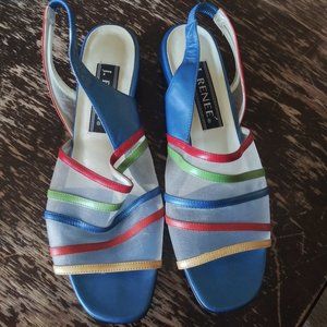 J. Renee Rainbow Sandals Women's 8.5 Medium